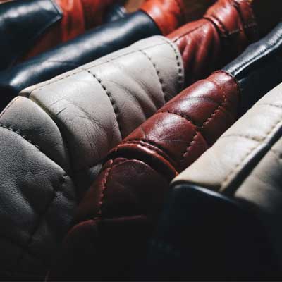 dry clean leather